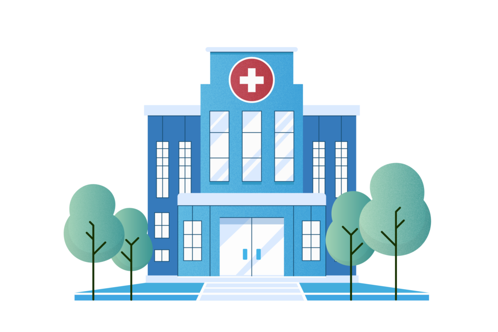 a hospital een ziekenhuis